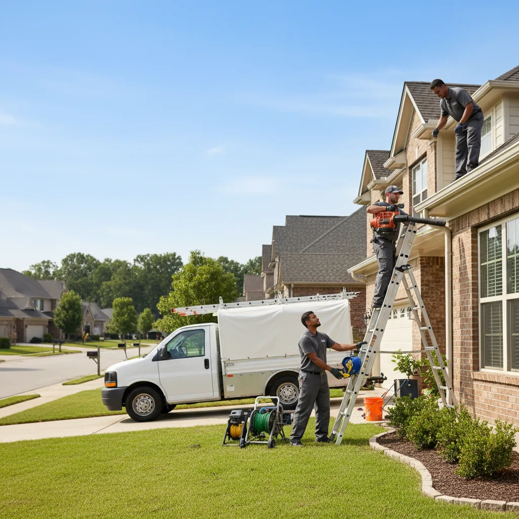 Home Gutter Service in Fox, OK near me